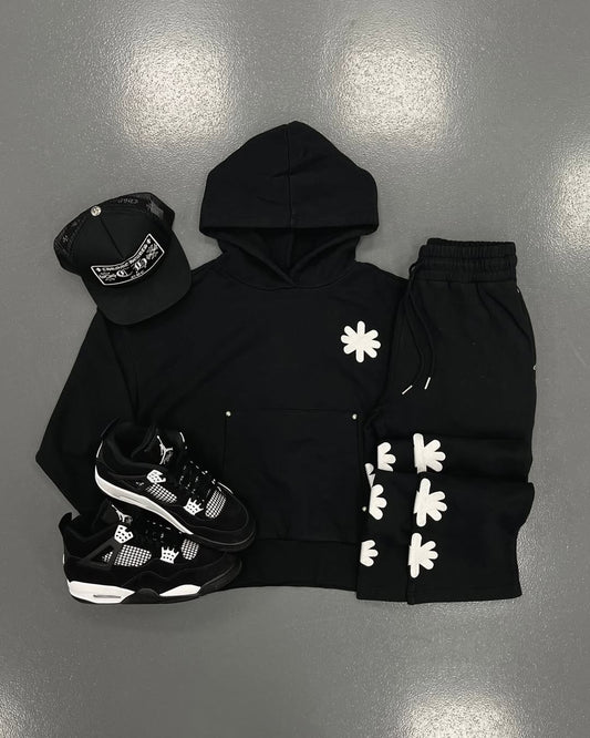 Fashion Hoodie Set - 17 (complete set includes clothing and shoes)